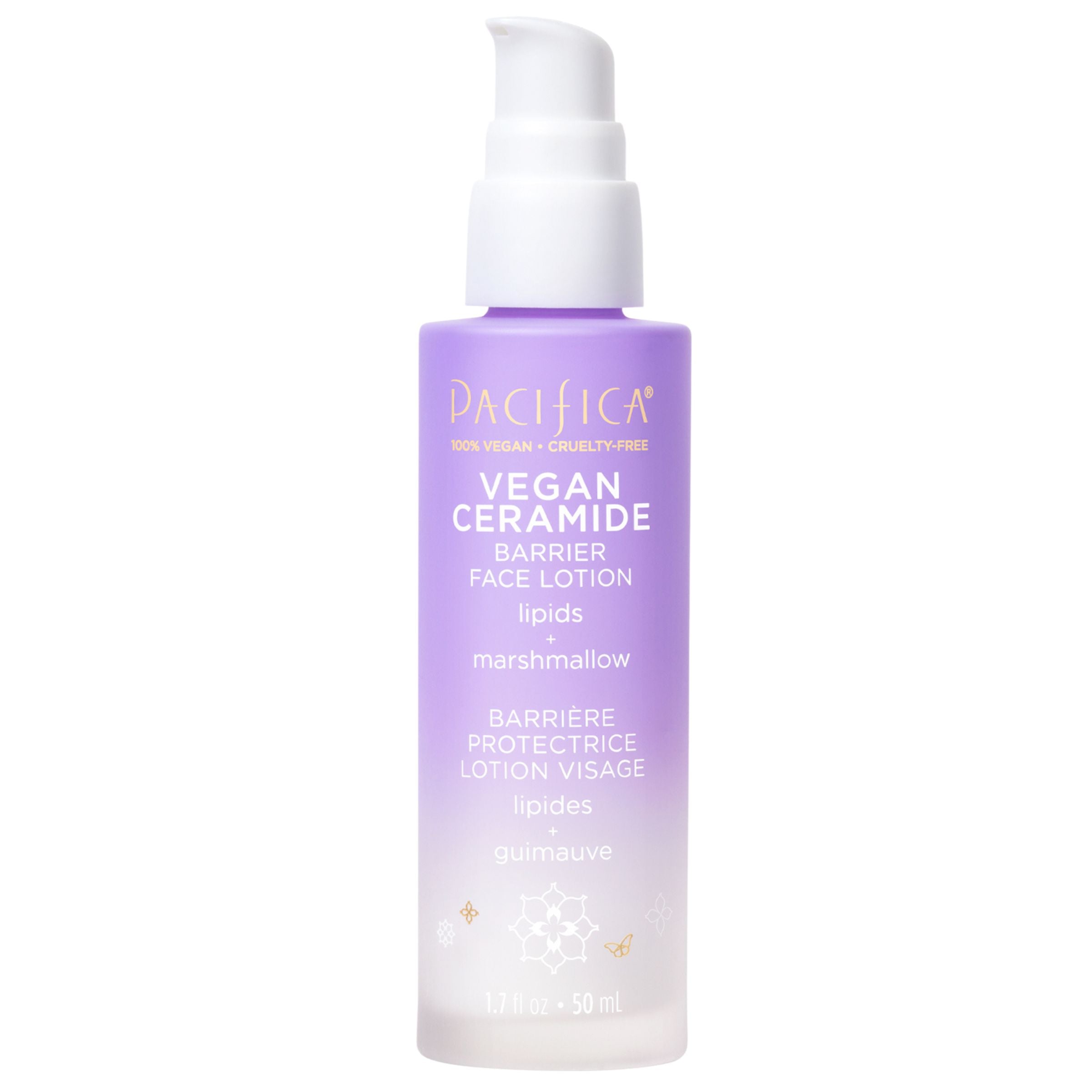 Vegan Ceramide Face Lotion for Dry Skin