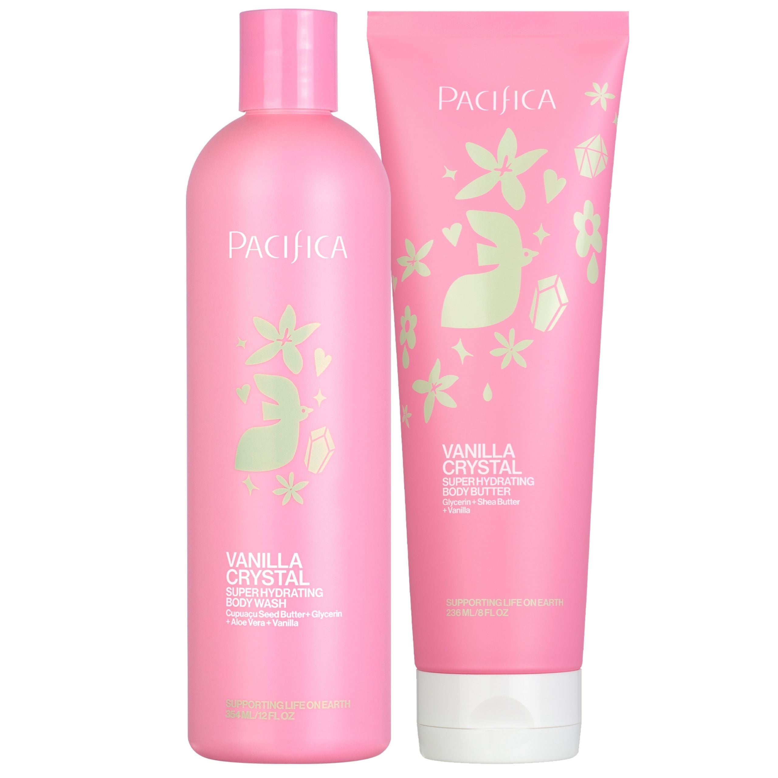 Vanilla Crystal Hydrating Body Care Set