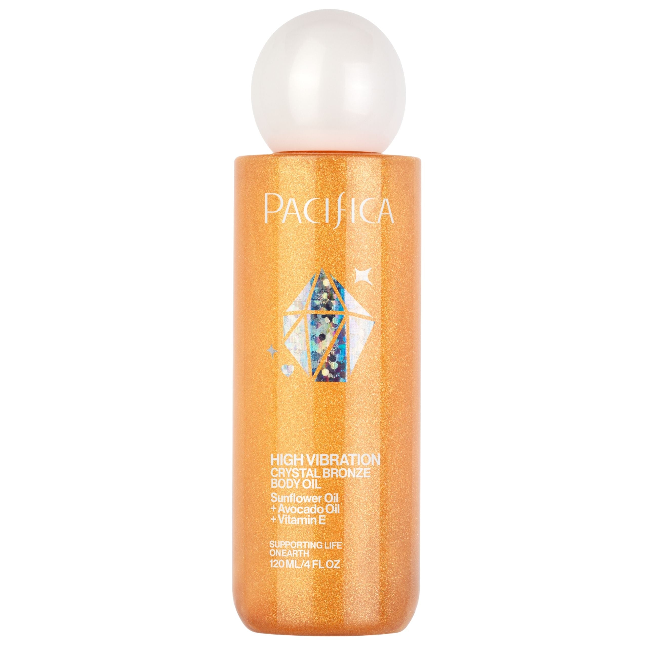 Bronze Body Oil with High-Vibe Crystals