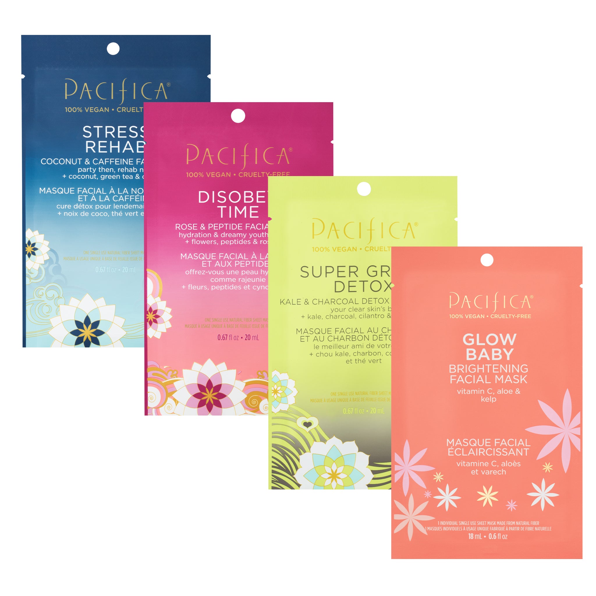 Radiant Rituals Face Mask Variety Pack