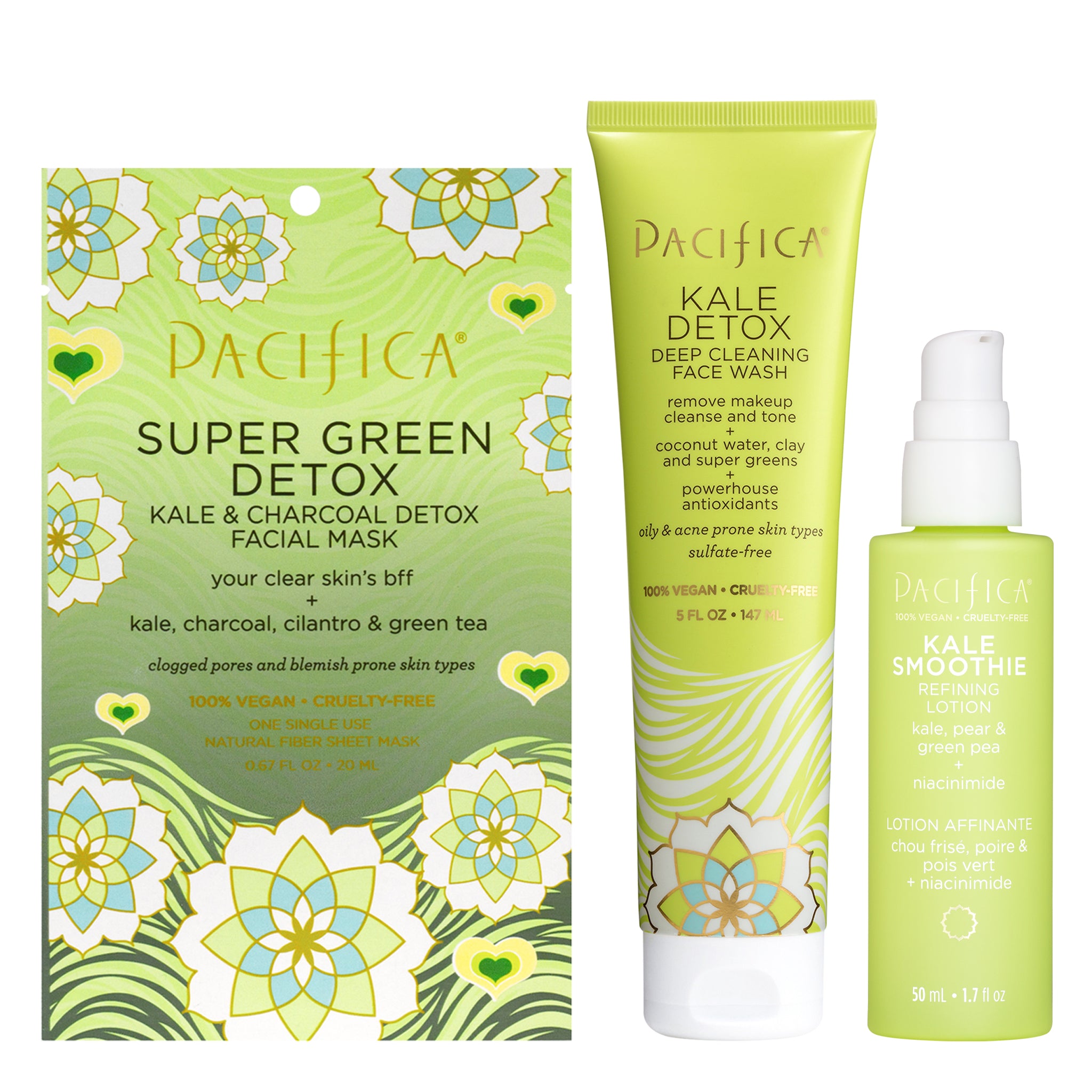 Fresh Kale Trio Bundle for Healthy Meals