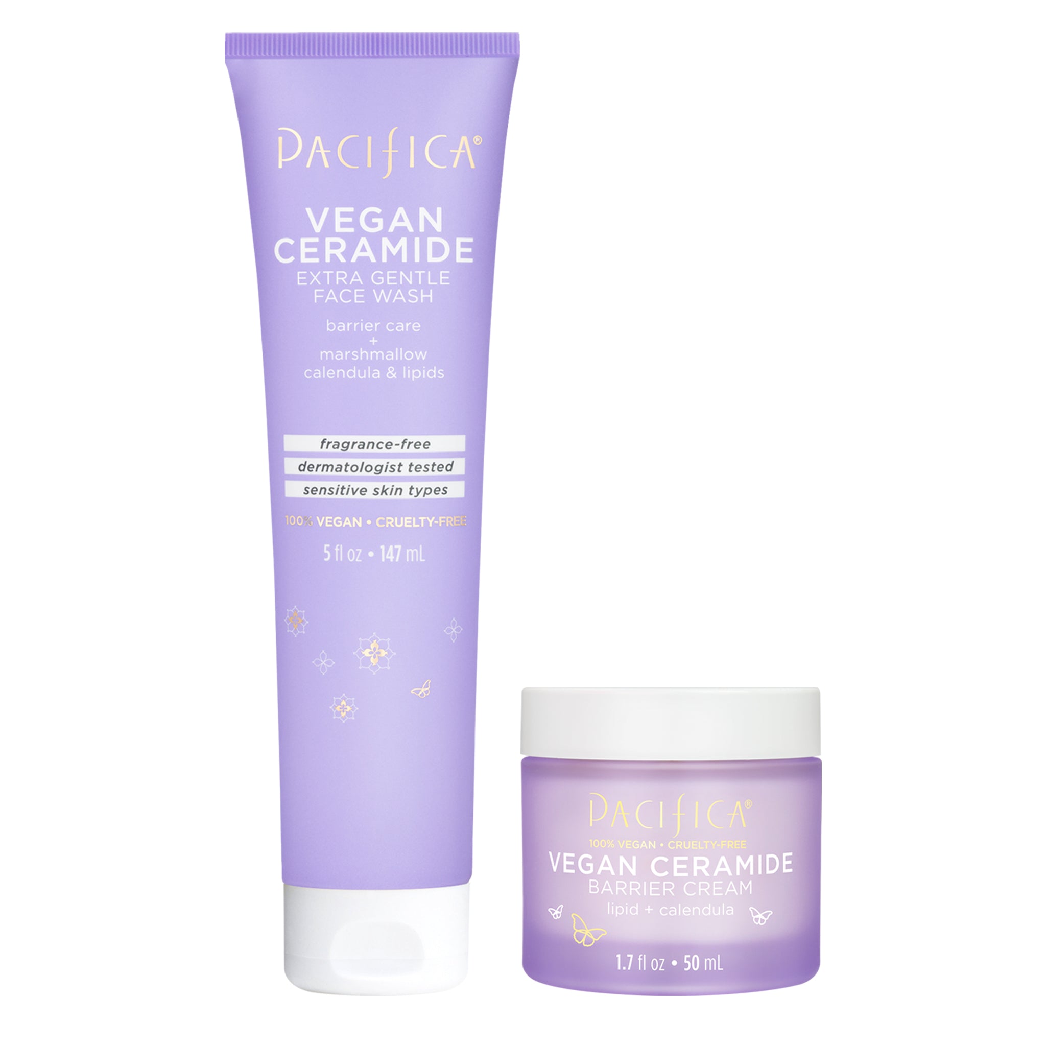 Vegan Ceramide Skincare Set for Hydration