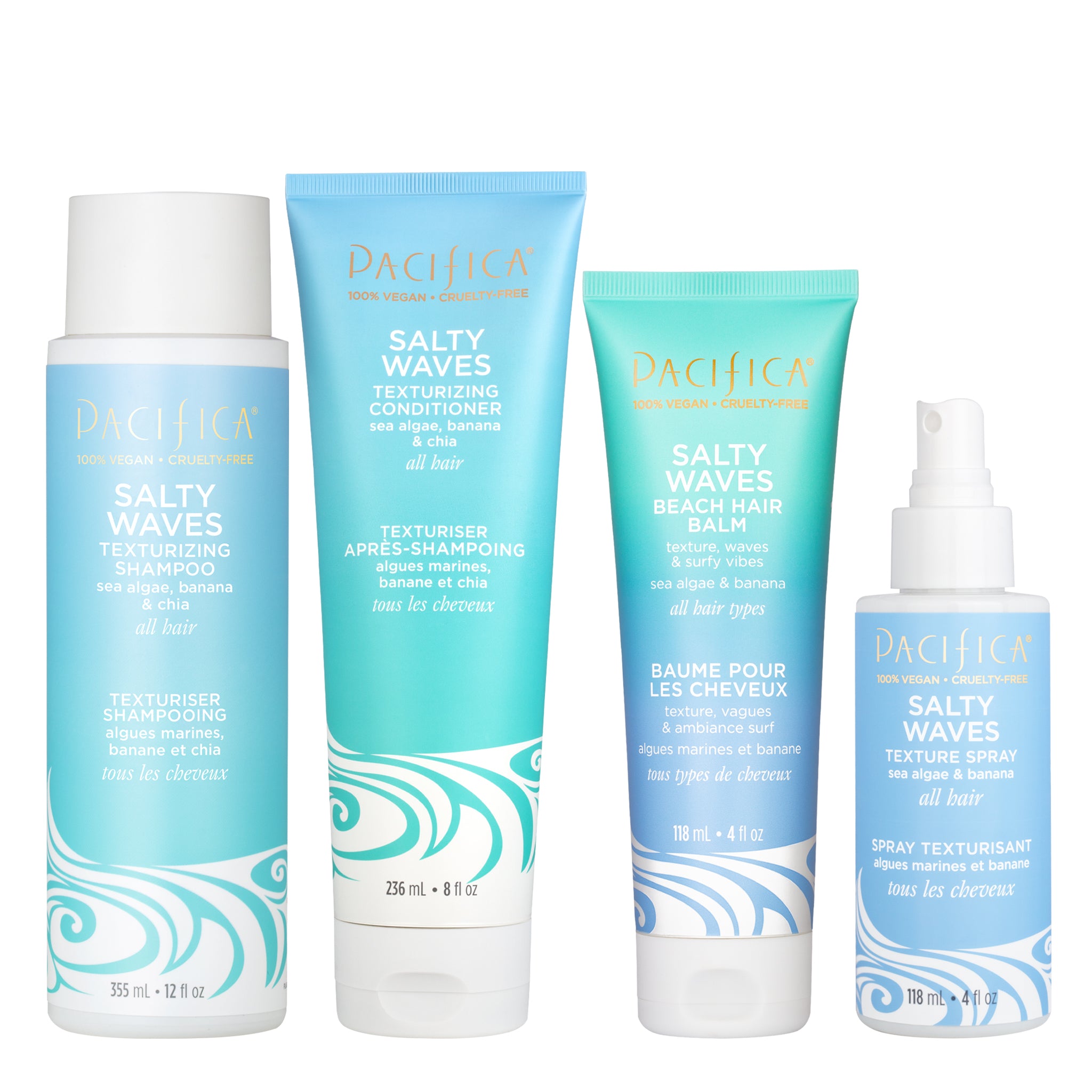 Salty Waves Haircare Set for Beachy Waves