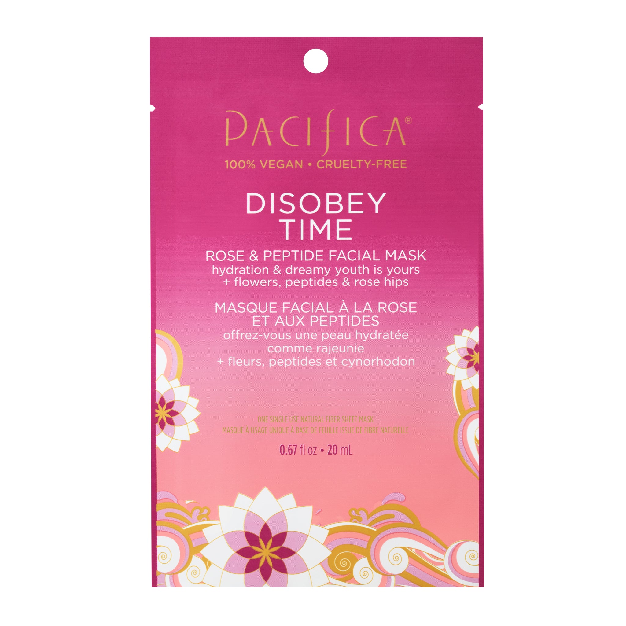 Rose & Peptide Anti-Aging Facial Mask