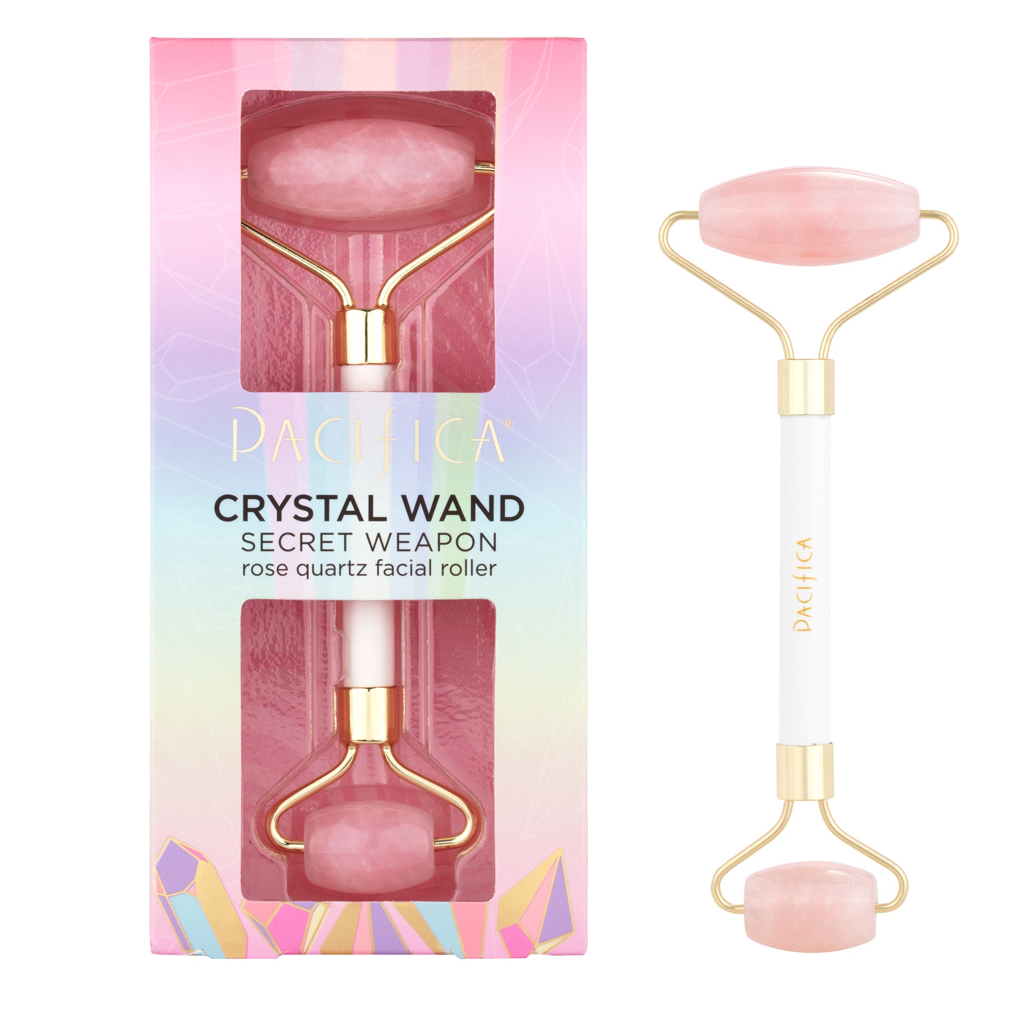 Rose Quartz Facial Roller for Glowing Skin