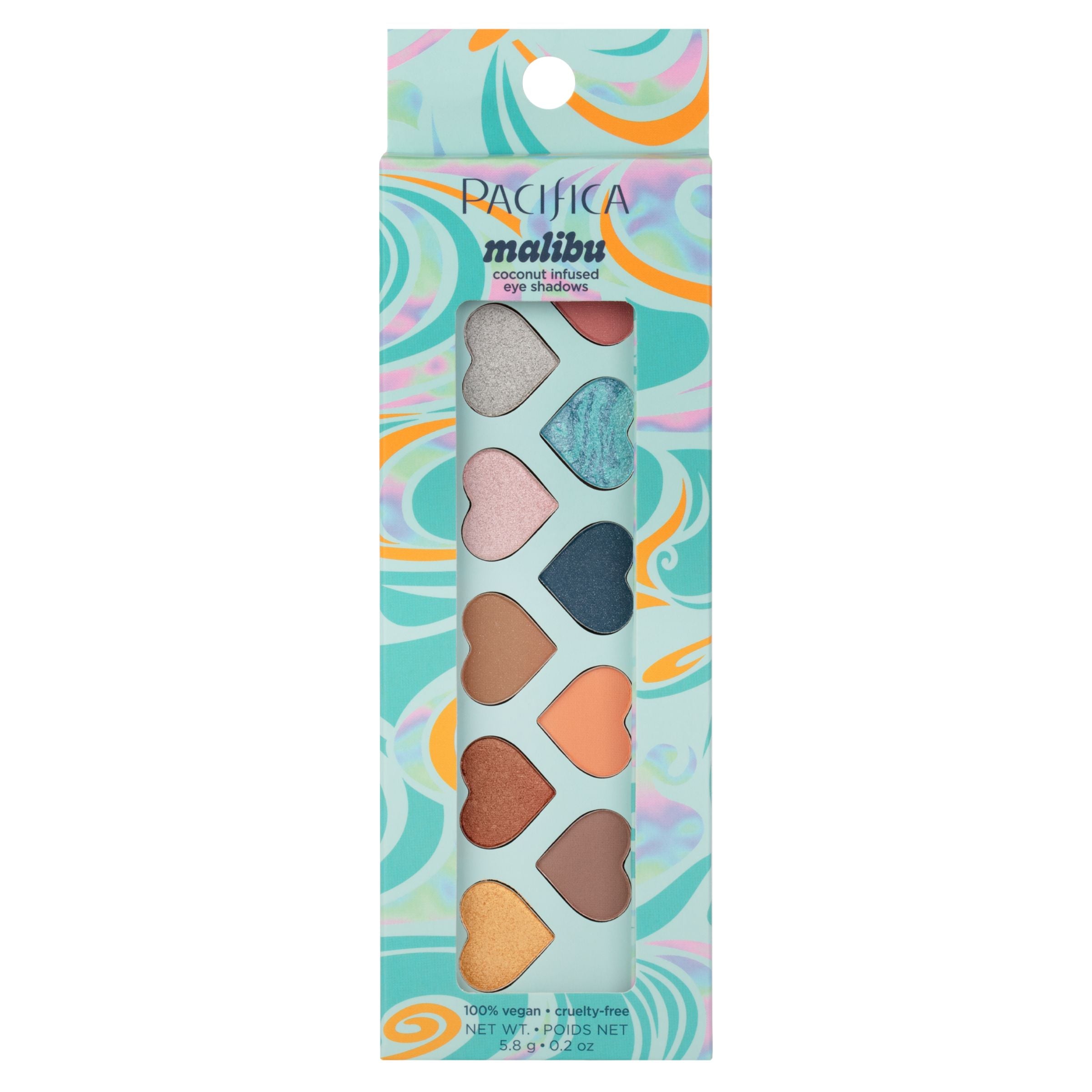 Malibu Eyeshadow Palette - Vibrant Shades