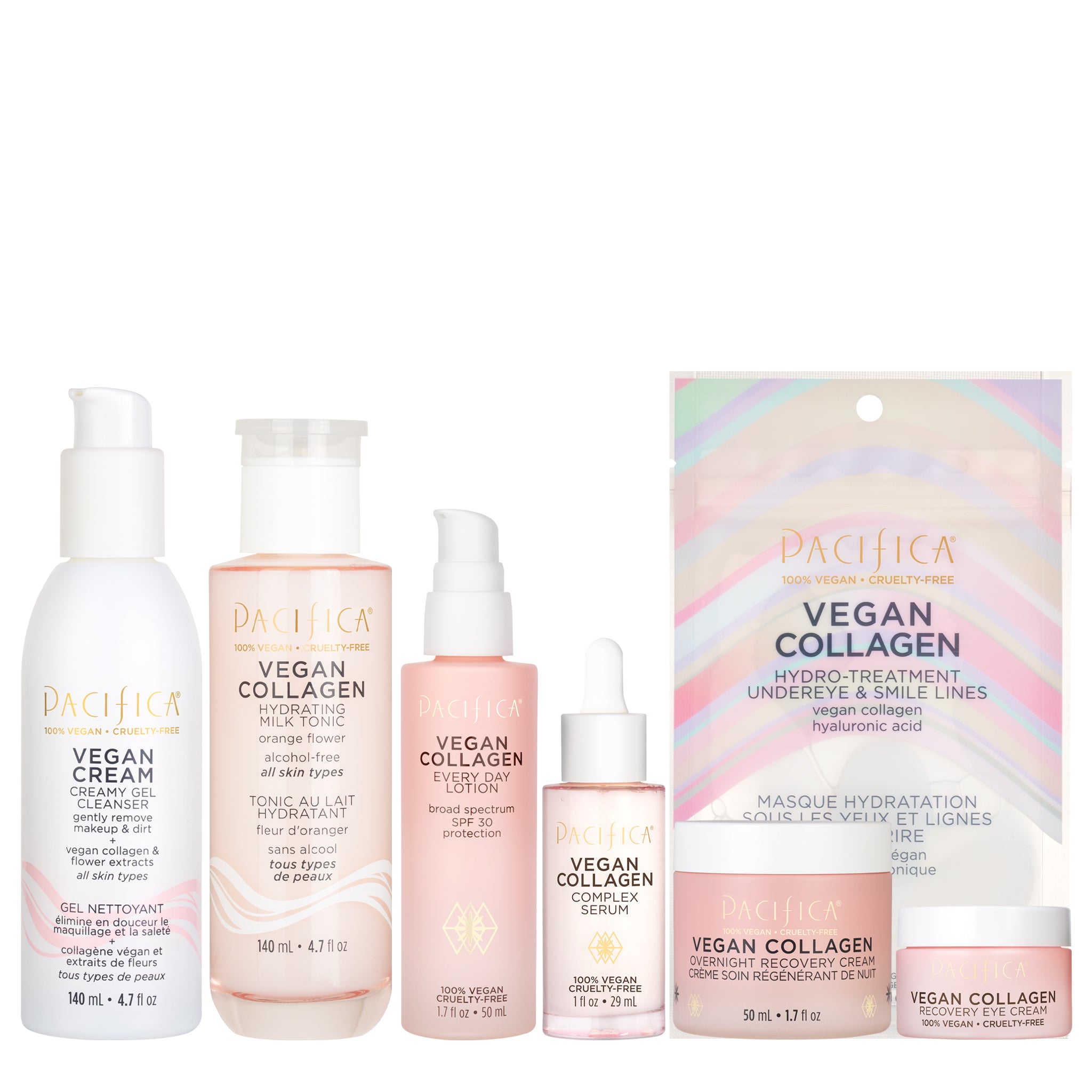 Vegan Collagen Skincare Set for Radiant Skin